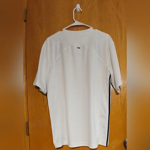 Adidas White and Black Short Sleeve Tee - Picture 6 of 13